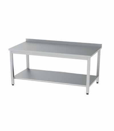 Endüstriyel mutfaklarda uzun ömürlü ve şık paslanmaz çelik çalışma tezgahı