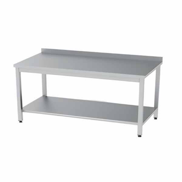 Endüstriyel mutfaklarda uzun ömürlü ve şık paslanmaz çelik çalışma tezgahı