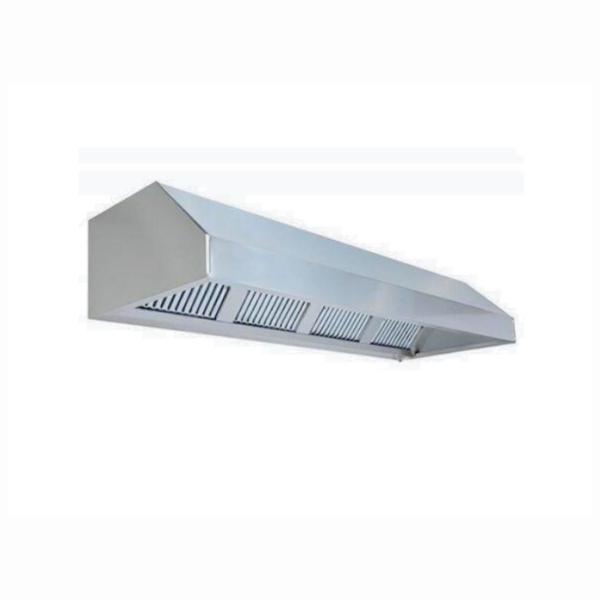 Paslanmaz çelik davlumbaz, endüstriyel mutfaklarda duman ve buhar emiliminde güçlü performans