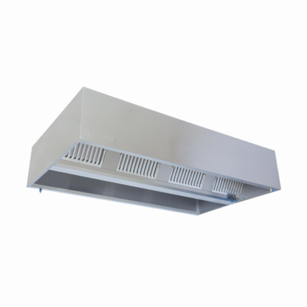 Paslanmaz çelik davlumbaz, mutfaklarda yağ ve buhar emilimini etkili şekilde sağlar