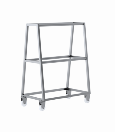 Gıda işleme için dayanıklı et taşıma arabası