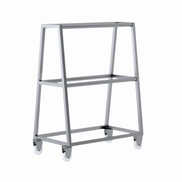 Gıda işleme için dayanıklı et taşıma arabası