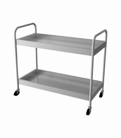 Paslanmaz çelik bulaşık toplama taşıma arabası, dayanıklı ve uzun ömürlü