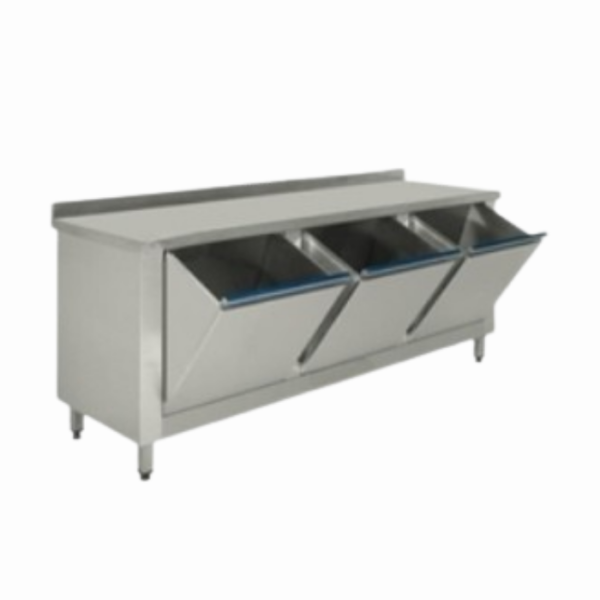 Yüksek kaliteli paslanmaz çelik krom bakliyat tezgahı, endüstriyel mutfaklarda pratik kullanım sunar