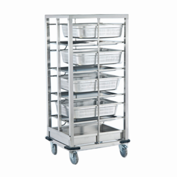 Hijyenik et çözdürme arabası, gıda işleme süreçlerinde zaman tasarrufu sağlarken, etlerin sağlıklı şekilde çözülmesine yardımcı olur.