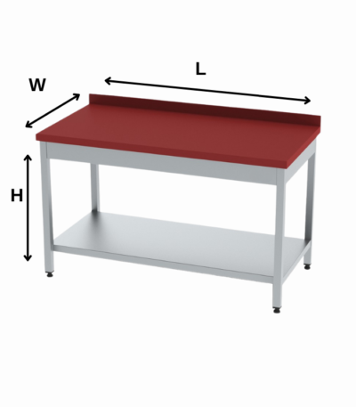 Endüstriyel mutfaklarda polietilen çalışma tezgahı, dayanıklılığı ve kolay bakımı ile uzun yıllar sorunsuz kullanıma uygundur.