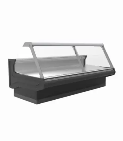 Buzlu balık tezgahı – Tazeliği koruyan profesyonel tasarım